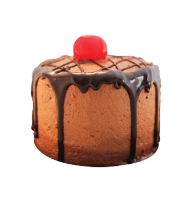 Pastel individual chocolate americano
